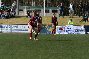Sam Harrold scores - ASSRL Championship Final - Queensland Schoolboys v NSW CCC action (Photo's : OurFootyMedia)