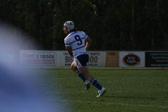Sam Harrold scores - ASSRL Championship Final - Queensland Schoolboys v NSW CCC action (Photo's : OurFootyMedia)