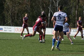 Sam Harrold scores - ASSRL Championship Final - Queensland Schoolboys v NSW CCC action (Photo's : OurFootyMedia)