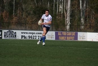 Sam Harrold scores - ASSRL Championship Final - Queensland Schoolboys v NSW CCC action (Photo's : OurFootyMedia)