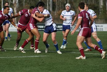 Sam Harrold scores - ASSRL Championship Final - Queensland Schoolboys v NSW CCC action (Photo's : OurFootyMedia)