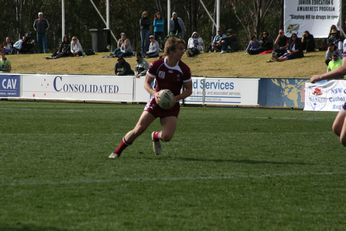 Sam Harrold scores - ASSRL Championship Final - Queensland Schoolboys v NSW CCC action (Photo's : OurFootyMedia)