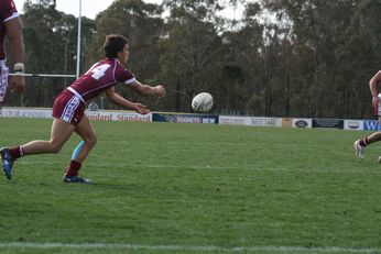 Sam Harrold scores - ASSRL Championship Final - Queensland Schoolboys v NSW CCC action (Photo's : OurFootyMedia)