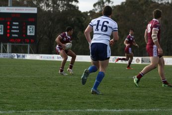 Sam Harrold scores - ASSRL Championship Final - Queensland Schoolboys v NSW CCC action (Photo's : OurFootyMedia)
