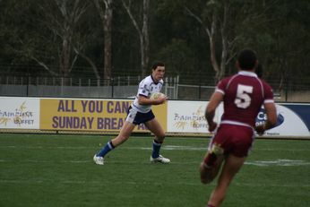 ASSRL Championship Final - Queensland Schoolboys v NSW CCC action (Photo's : OurFootyMedia)