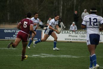 ASSRL Championship Final - Queensland Schoolboys v NSW CCC action (Photo's : OurFootyMedia)