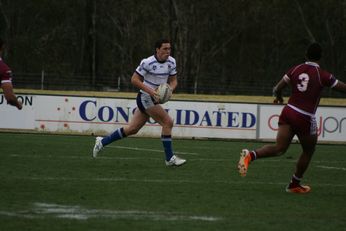 ASSRL Championship Final - Queensland Schoolboys v NSW CCC action (Photo's : OurFootyMedia)