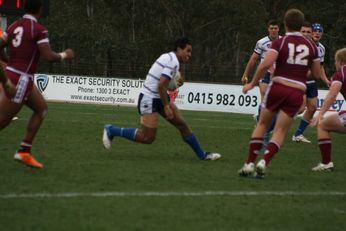 ASSRL Championship Final - Queensland Schoolboys v NSW CCC action (Photo's : OurFootyMedia)
