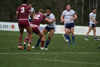 ASSRL Championship Final - Queensland Schoolboys v NSW CCC action (Photo's : OurFootyMedia)