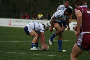 ASSRL Championship Final - Queensland Schoolboys v NSW CCC action (Photo's : OurFootyMedia)