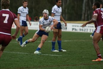 ASSRL Championship Final - Queensland Schoolboys v NSW CCC action (Photo's : OurFootyMedia)