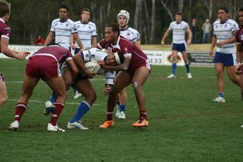 ASSRL Championship Final - Queensland Schoolboys v NSW CCC action (Photo's : OurFootyMedia)