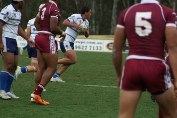 ASSRL Championship Final - Queensland Schoolboys v NSW CCC action (Photo's : OurFootyMedia)