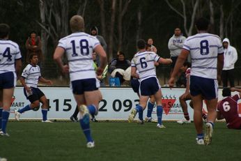ASSRL Championship Final - Queensland Schoolboys v NSW CCC action (Photo's : OurFootyMedia)