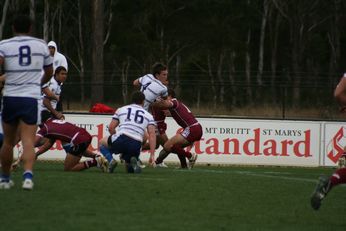 ASSRL Championship Final - Queensland Schoolboys v NSW CCC action (Photo's : OurFootyMedia)