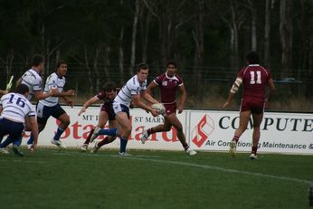 ASSRL Championship Final - Queensland Schoolboys v NSW CCC action (Photo's : OurFootyMedia)