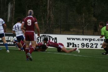 ASSRL Championship Final - Queensland Schoolboys v NSW CCC action (Photo's : OurFootyMedia)