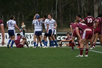 ASSRL Championship Final - Queensland Schoolboys v NSW CCC action (Photo's : OurFootyMedia)