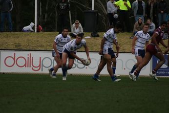ASSRL Championship Final - Queensland Schoolboys v NSW CCC action (Photo's : OurFootyMedia)