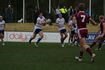 ASSRL Championship Final - Queensland Schoolboys v NSW CCC action (Photo's : OurFootyMedia)