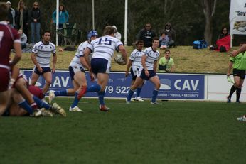 ASSRL Championship Final - Queensland Schoolboys v NSW CCC action (Photo's : OurFootyMedia)