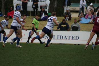 ASSRL Championship Final - Queensland Schoolboys v NSW CCC action (Photo's : OurFootyMedia)