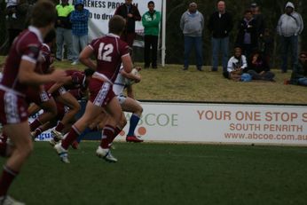 ASSRL Championship Final - Queensland Schoolboys v NSW CCC action (Photo's : OurFootyMedia)