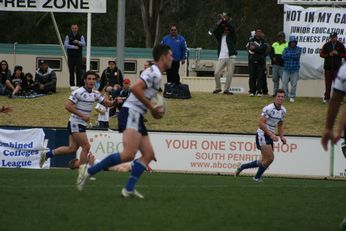 ASSRL Championship Final - Queensland Schoolboys v NSW CCC action (Photo's : OurFootyMedia)