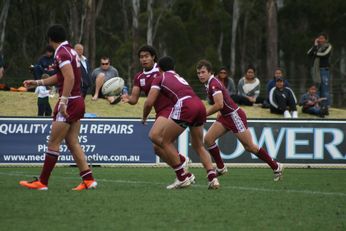 ASSRL Championship Final - Queensland Schoolboys v NSW CCC action (Photo's : OurFootyMedia)