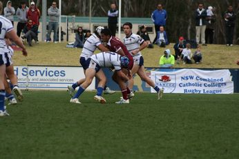 ASSRL Championship Final - Queensland Schoolboys v NSW CCC action (Photo's : OurFootyMedia)
