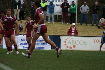 ASSRL Championship Final - Queensland Schoolboys v NSW CCC action (Photo's : OurFootyMedia)