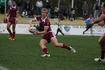 ASSRL Championship Final - Queensland Schoolboys v NSW CCC action (Photo's : OurFootyMedia)