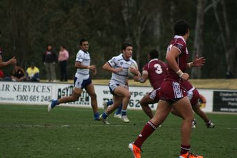 ASSRL Championship Final - Queensland Schoolboys v NSW CCC action (Photo's : OurFootyMedia)