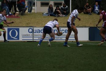 ASSRL Championship Final - Queensland Schoolboys v NSW CCC action (Photo's : OurFootyMedia)
