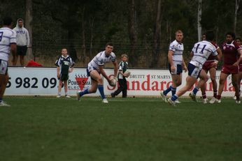 ASSRL Championship Final - Queensland Schoolboys v NSW CCC action (Photo's : OurFootyMedia)