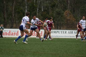 ASSRL Championship Final - Queensland Schoolboys v NSW CCC action (Photo's : OurFootyMedia)
