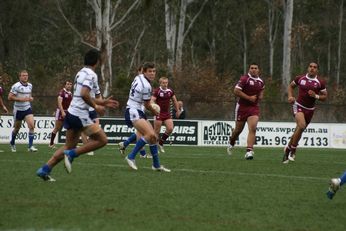 ASSRL Championship Final - Queensland Schoolboys v NSW CCC action (Photo's : OurFootyMedia)