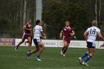 ASSRL Championship Final - Queensland Schoolboys v NSW CCC action (Photo's : OurFootyMedia)