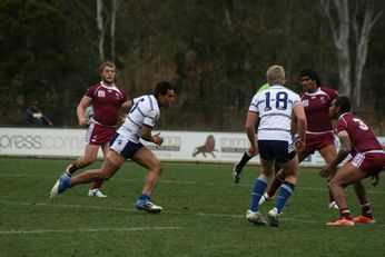 ASSRL Championship Final - Queensland Schoolboys v NSW CCC action (Photo's : OurFootyMedia)
