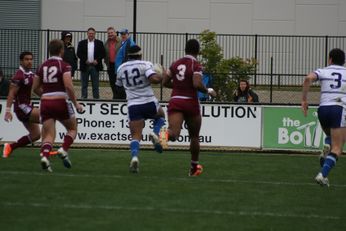 ASSRL Championship Final - Queensland Schoolboys v NSW CCC action (Photo's : OurFootyMedia)