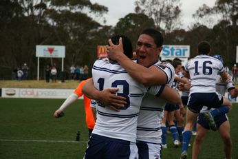 ASSRL Championship Final - Queensland Schoolboys v NSW CCC action (Photo's : OurFootyMedia)
