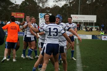 ASSRL Championship Final - Queensland Schoolboys v NSW CCC action (Photo's : OurFootyMedia)