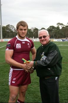 ASSRL Championship Final - Queensland Schoolboys v NSW CCC action (Photo's : OurFootyMedia)
