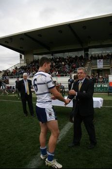 ASSRL Championship Final - Queensland Schoolboys v NSW CCC action (Photo's : OurFootyMedia)