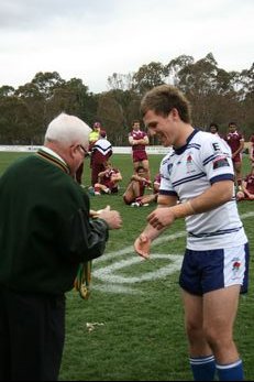 ASSRL Championship Final - Queensland Schoolboys v NSW CCC action (Photo's : OurFootyMedia)