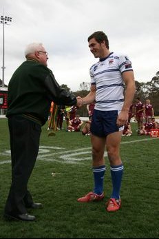 ASSRL Championship Final - Queensland Schoolboys v NSW CCC action (Photo's : OurFootyMedia)