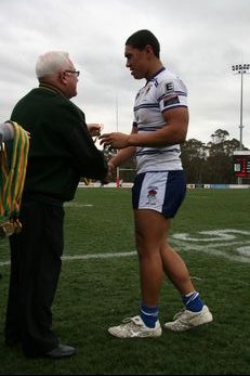 ASSRL Championship Final - Queensland Schoolboys v NSW CCC action (Photo's : OurFootyMedia)