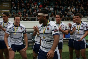 ASSRL Championship Final - Queensland Schoolboys v NSW CCC action (Photo's : OurFootyMedia)