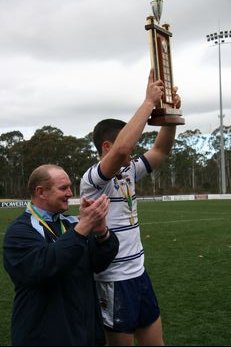 ASSRL Championship Final - Queensland Schoolboys v NSW CCC action (Photo's : OurFootyMedia)