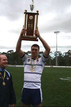 ASSRL Championship Final - Queensland Schoolboys v NSW CCC action (Photo's : OurFootyMedia)